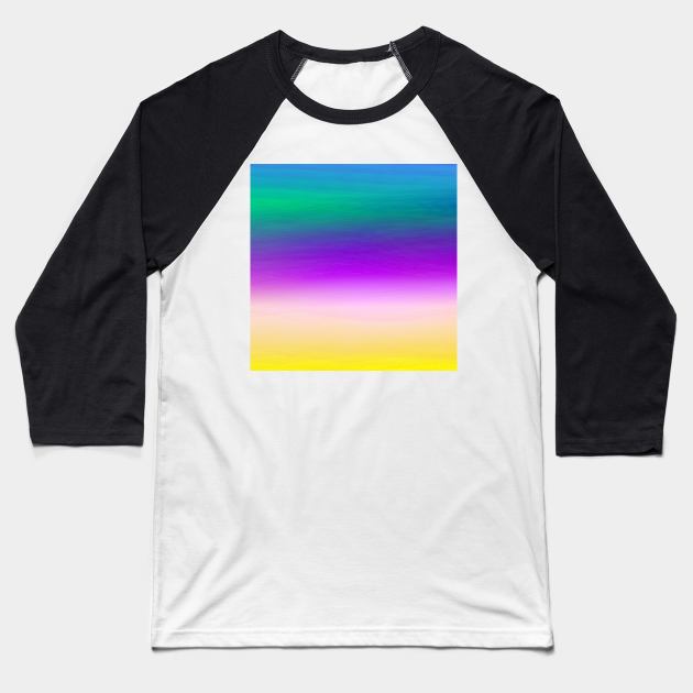 yellow pink purple white abstract texture Baseball T-Shirt by Artistic_st